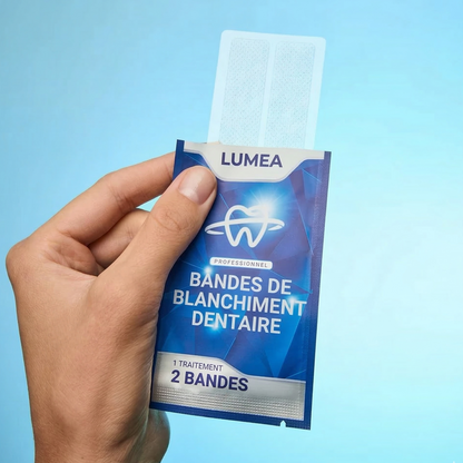 Bandes blanches de blanchiment dentaire Lumea™