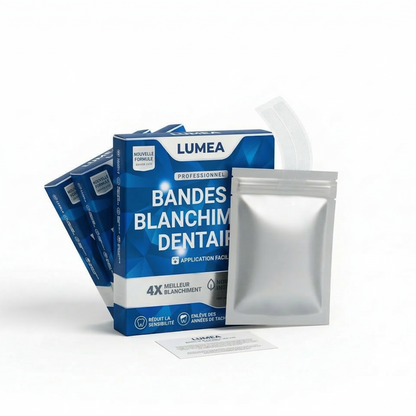 Bandes blanches de blanchiment dentaire Lumea™