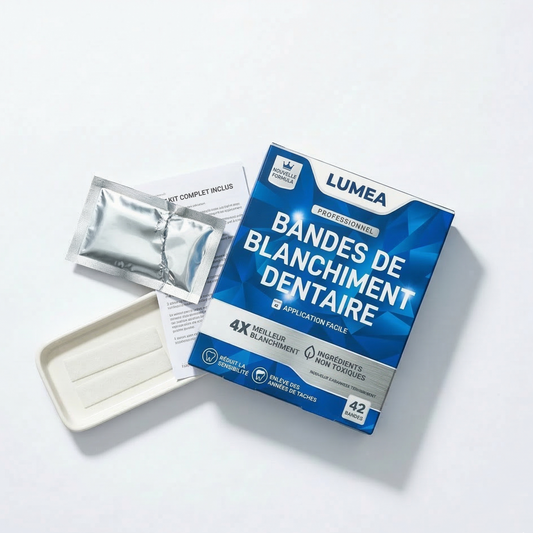 Bandes blanches de blanchiment dentaire Lumea™